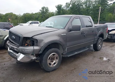 2005 Ford F-150 Fx4/Lariat/Xlt из США, поврежденный, VIN 1FTPW14595KE55157